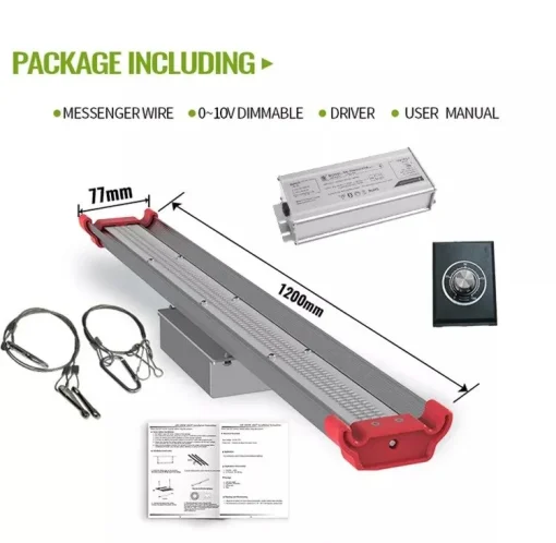 single bar led grow light detail-07