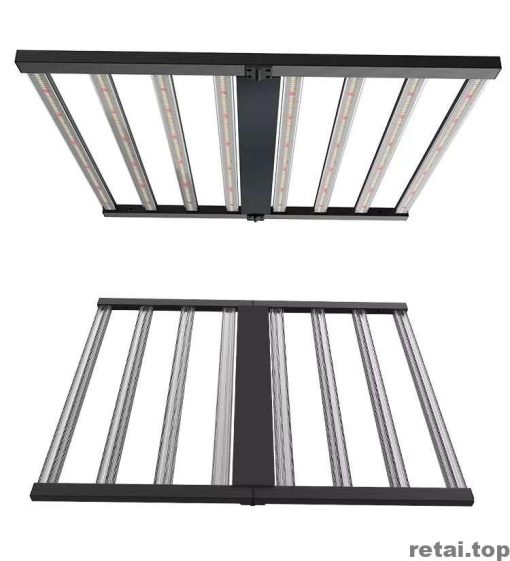 Foldable LED plant grow light