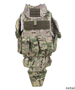Full protective suit bulletproof vest