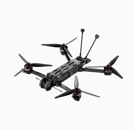 GEPRC MOZ7 HD FPV Drone with DJI O3 Air Unit, H-frame Design, Heat Sink, and Long-Range Kit.